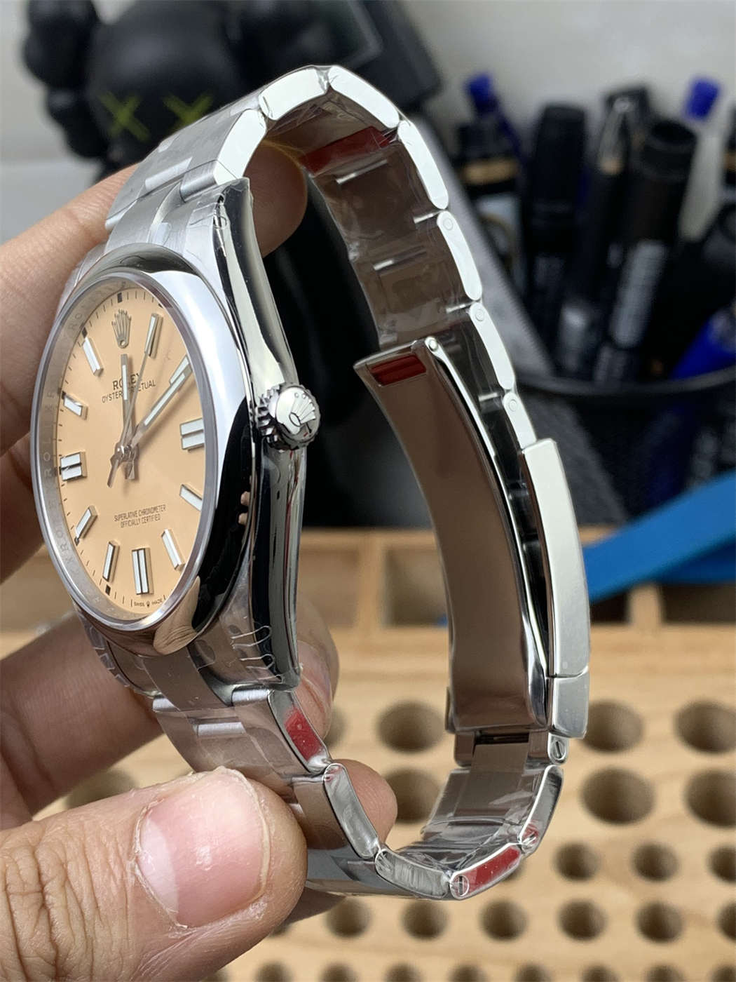 VSF Oyster Perpetual 41 Khaki Dial Replica – Rolex 134300