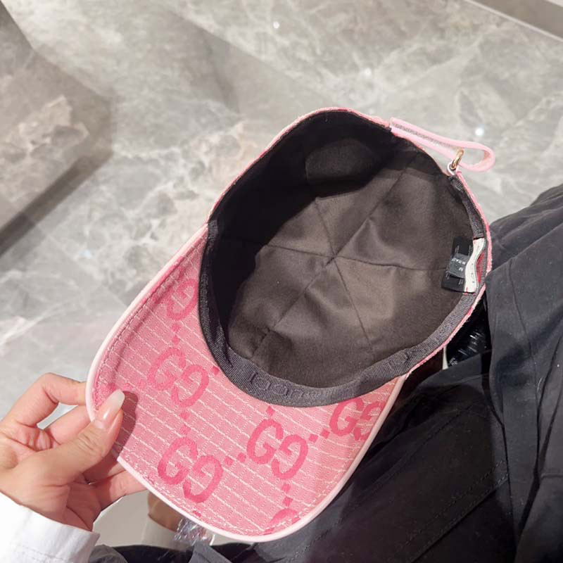 Fashion Adjustable Pink Baseball Cap MZ-916094
