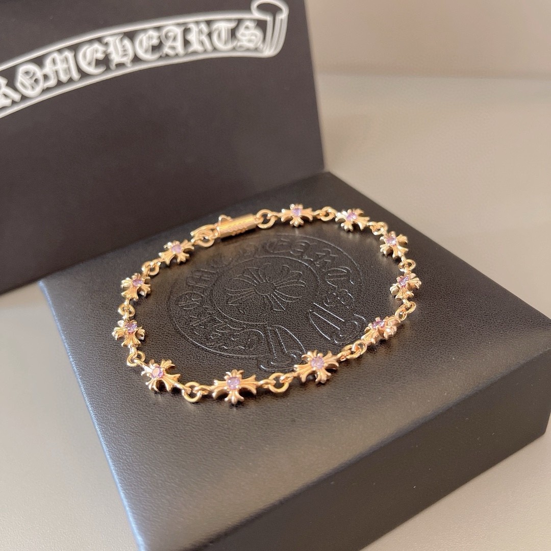 Chrome H Bracelets