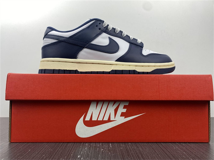 NK Dunk Low Vintage Navy DD1503-115