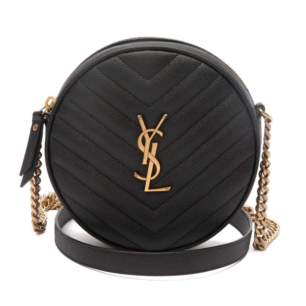 【Saint Laurent】 x Shoulder Bag, Round Camera Bag