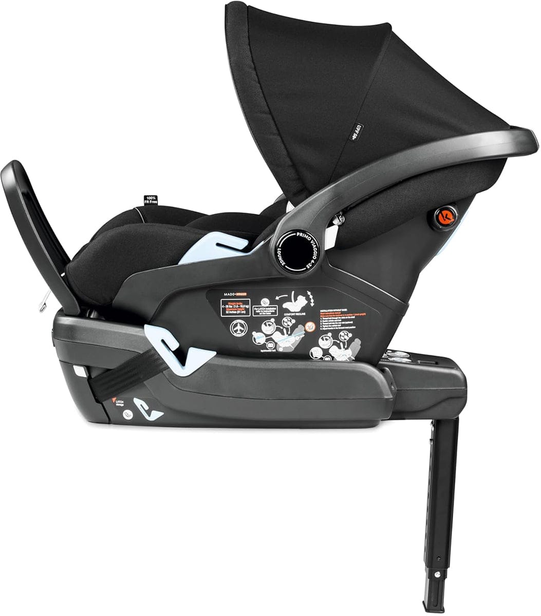 PEG Primo Viaggio Lounge Reclining Infant Car Seat - True Black