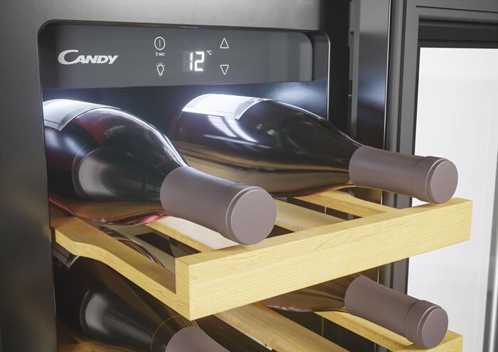 CANDY - Cantinetta CCVB 30/1 Classe F 20 bottiglie-Nero