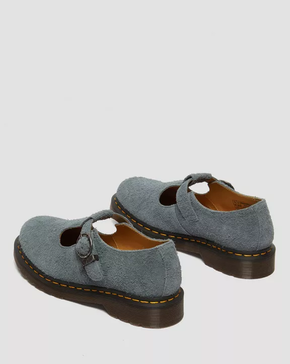 T Bar Napped Leather Shoes