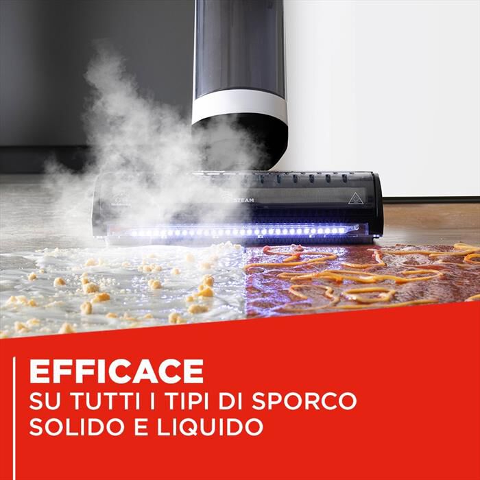 POLTI - Lavapavimenti ROLLYSTEAM WD10-bianco/nero
