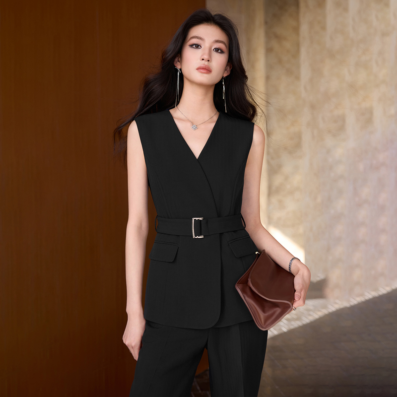 Summer business suit thin waistcoat for women