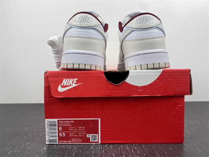 NK Dunk Low SE Just Do It White Phantom DV1160-100