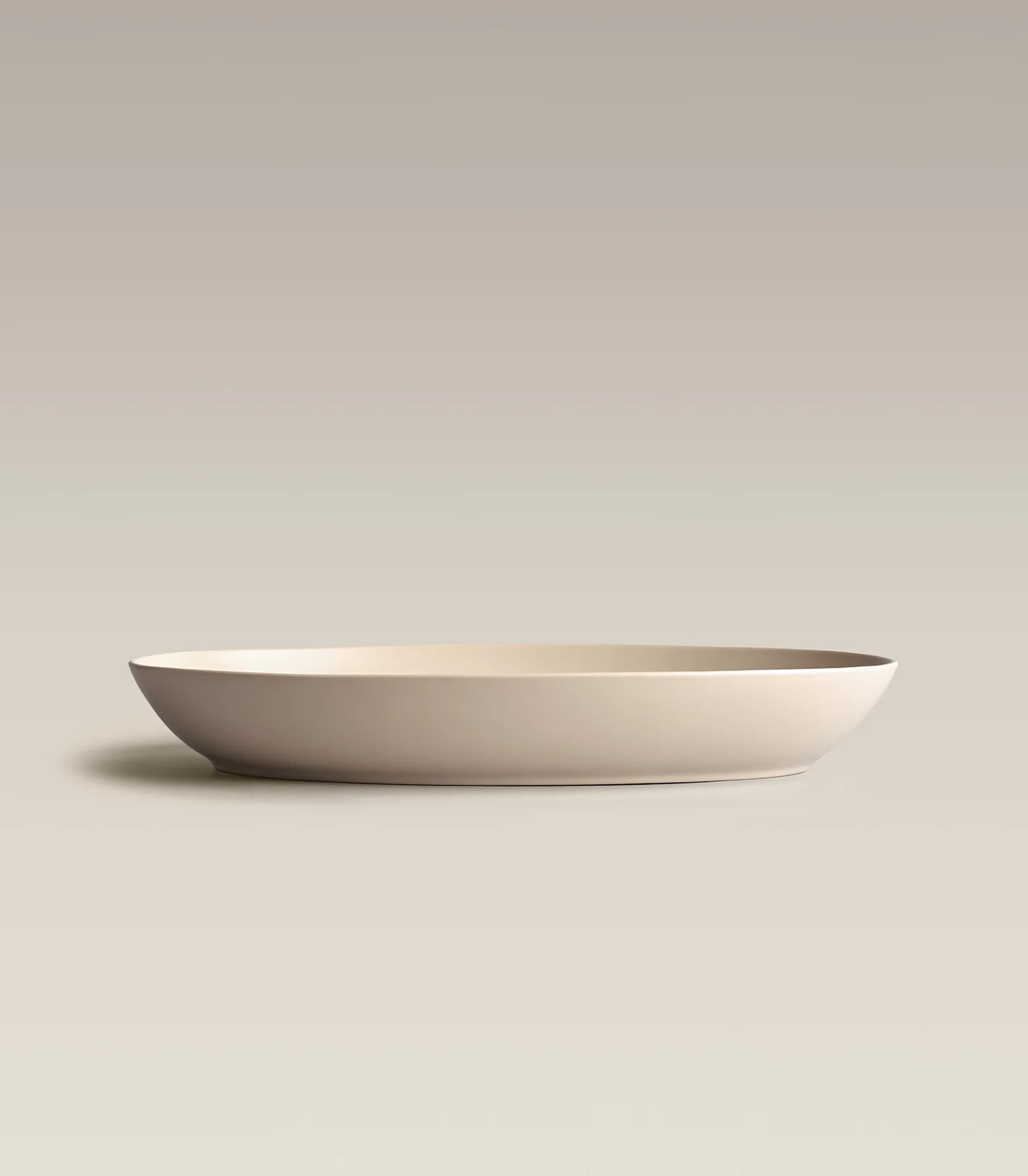 Oval Low Serving Bowl