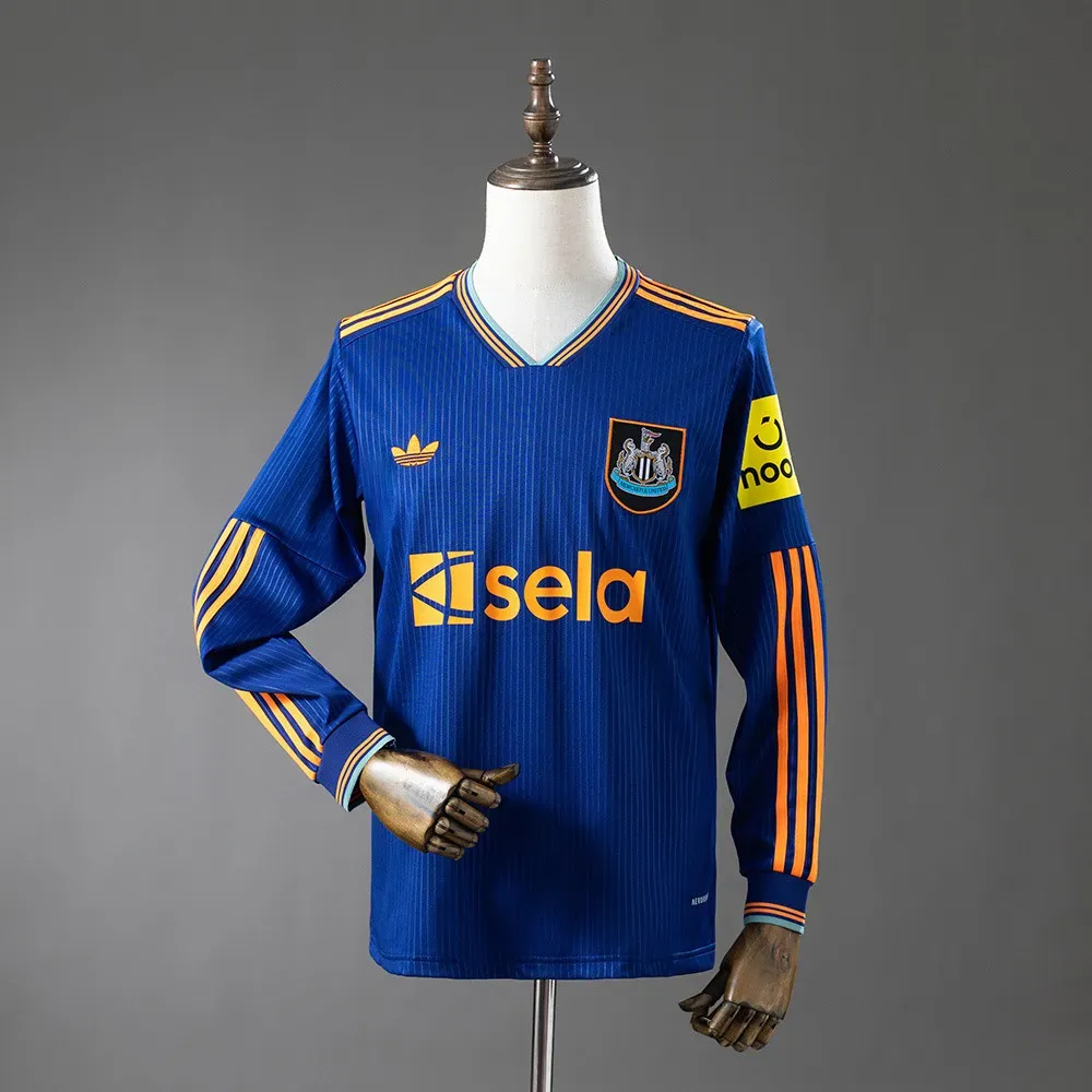 Newcastle United Third Away Long Sleeve Soccer Jersey 2025/26