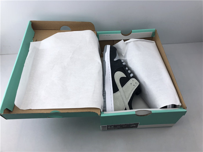NK SB Zoom Dunk Low Pro Black Wolf Grey White 854866-001