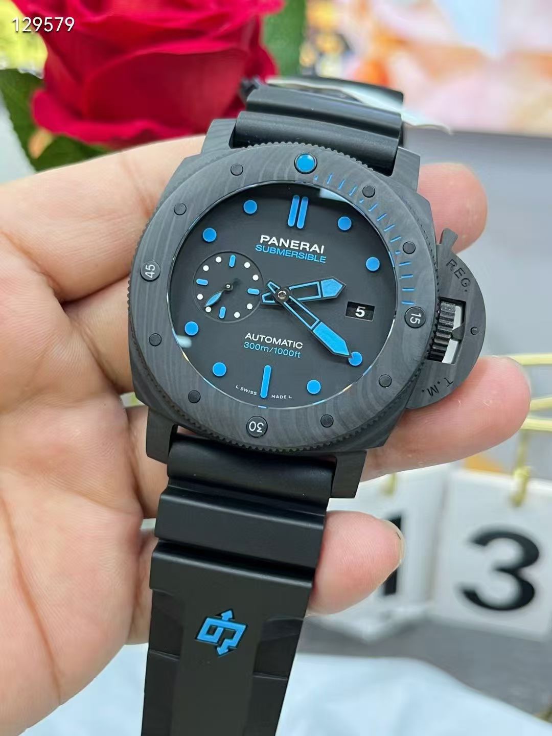 【SUPER CLONE】12A Panerai Submersible Carbotech™ 47mm PAM02616