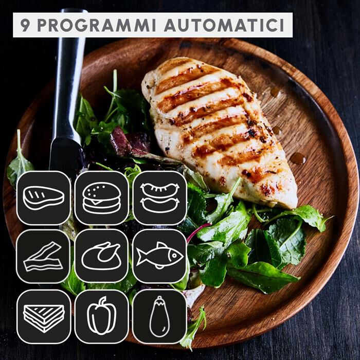 MOULINEX - Griglia elettrica OPTIGRILL+ XL GI727810
