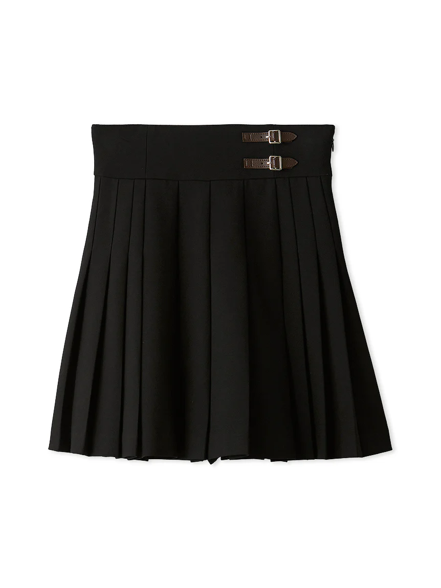 Pleated Skort Shorts