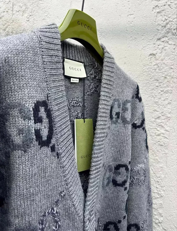 Gradient knitted cardigan MY-93216