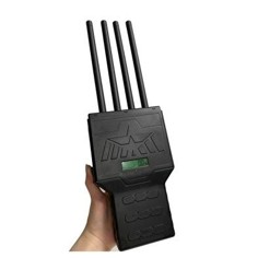 30W High Power 4 Bands Handheld LORA Remote Control Signal Jammer up to 100m