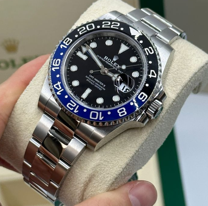 Rolex GMT Master ll Batman Oyster Bracelet Men's Watch M126710BLNR-0003