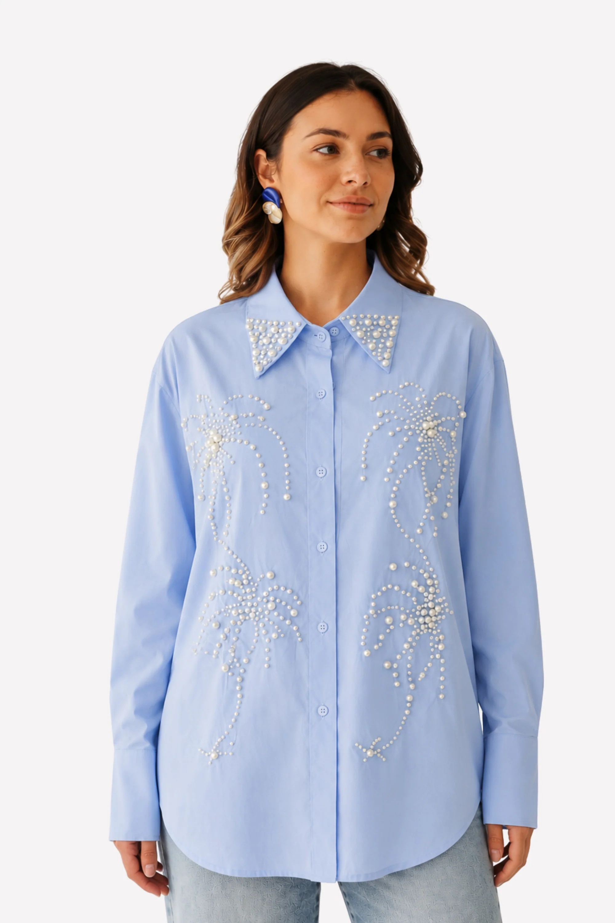 Ivory Pearl Sky Shirt