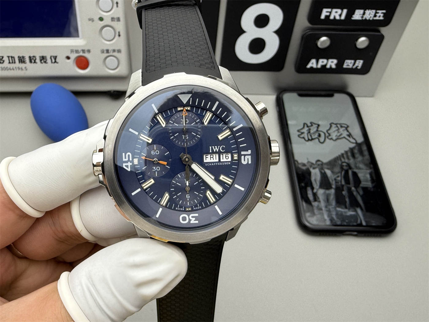 IWC Aquatimer IW376805 Replica – 44mm Stainless Steel Diver Chronograph