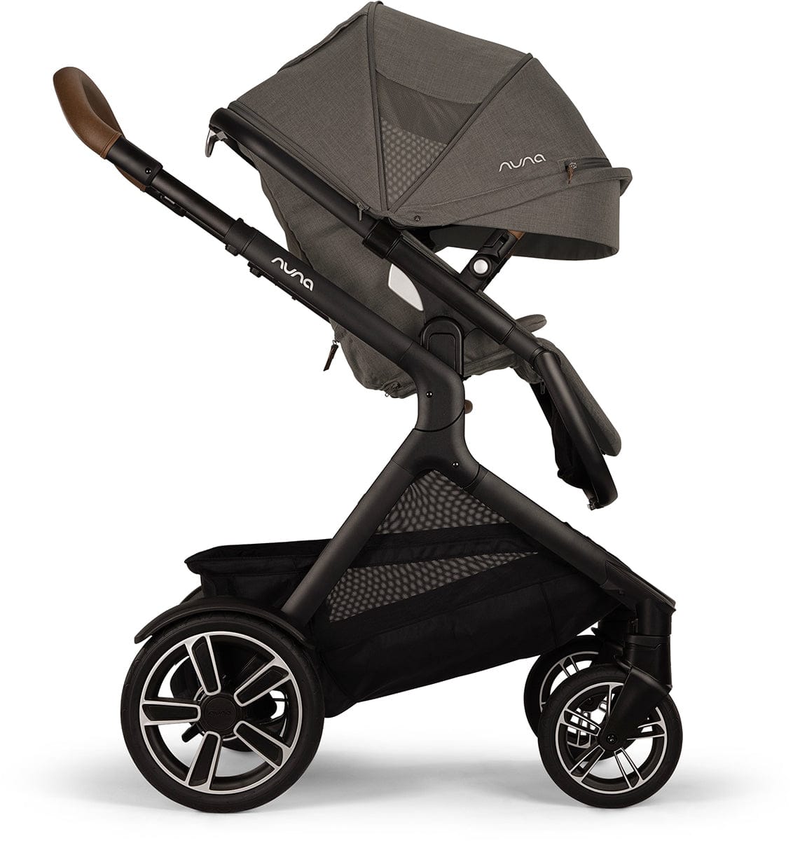 Nuna DEMI Next Stroller with Rider Board - Granite