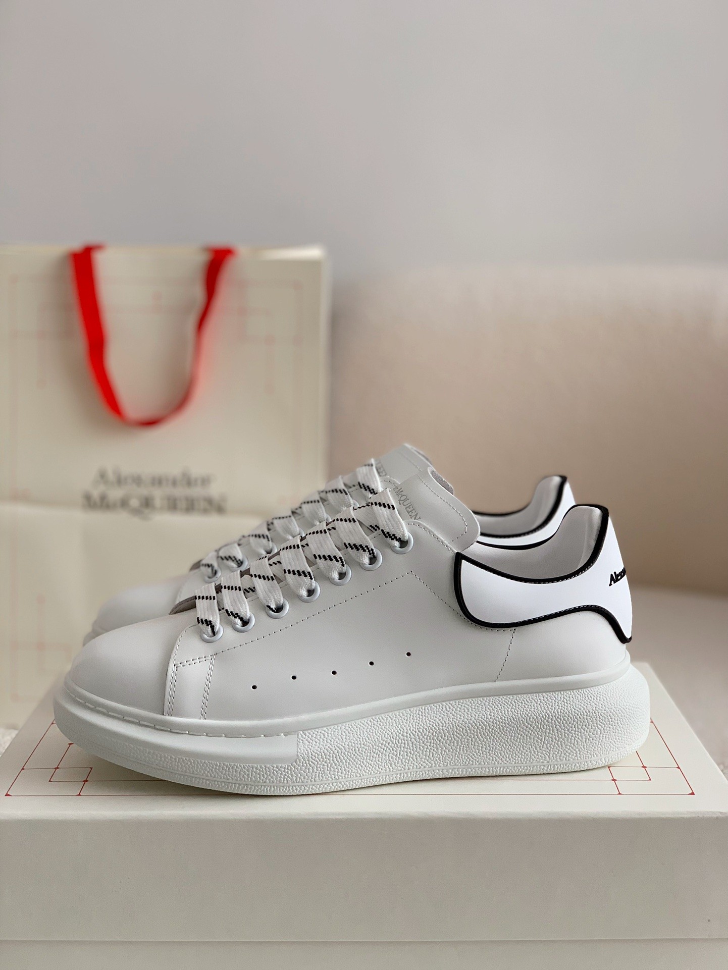 Alexander McQ MQ white film tail Sneakers
