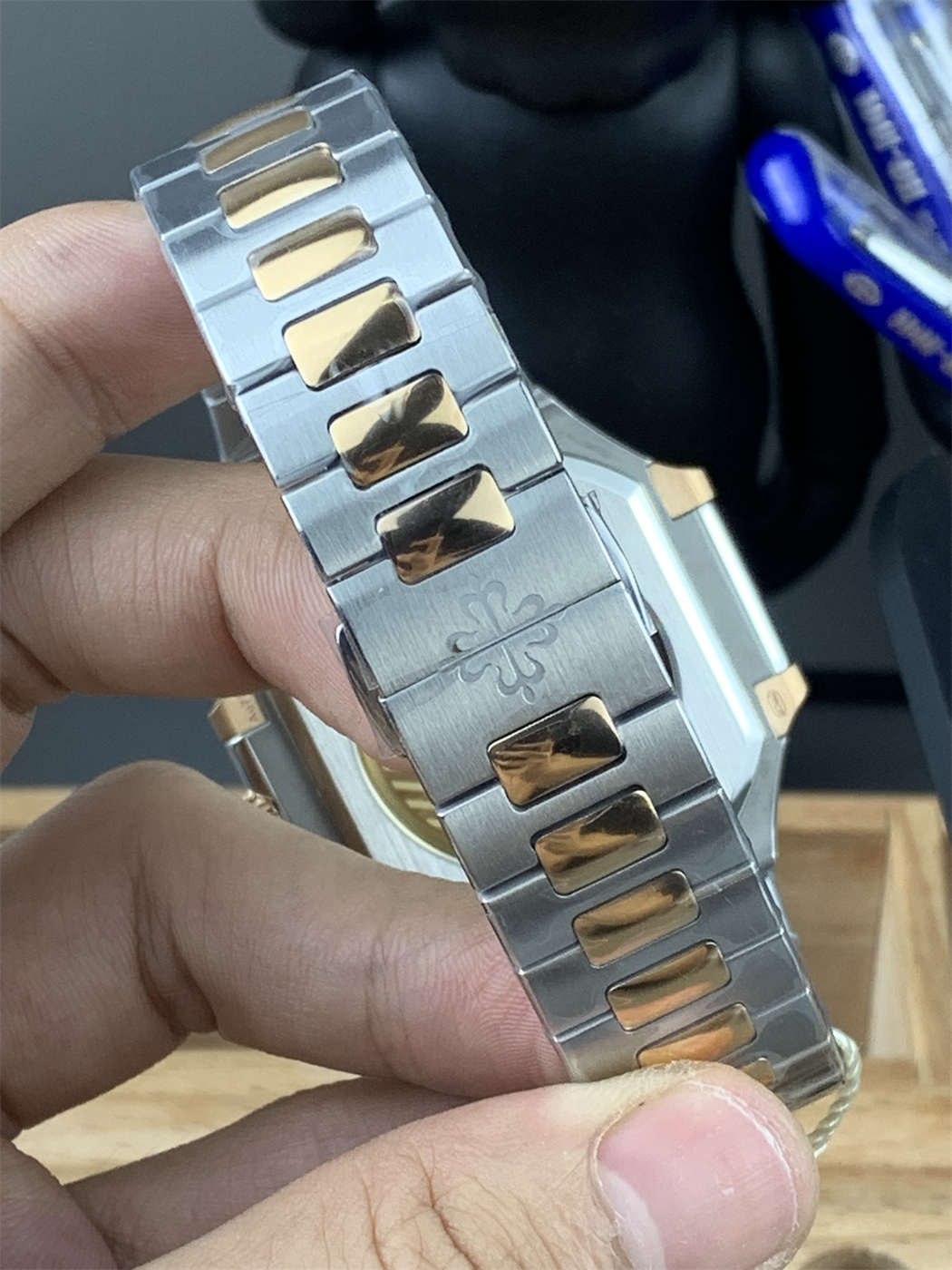 Patek Cubitus 5821 Replica – PPF Factory Two-Tone Blue Dial 45mm