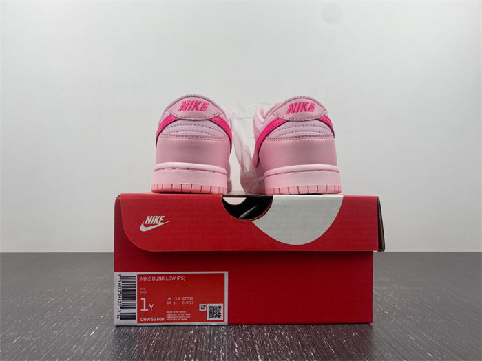NK Dunk Low Triple Pink DH9756-600