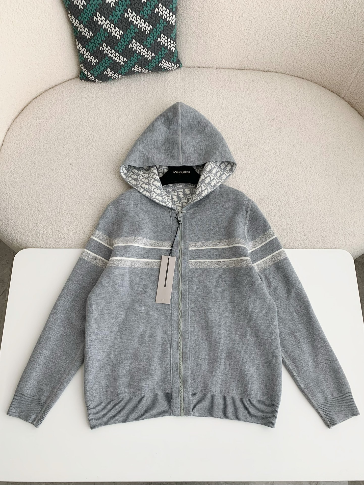 DR Internally printed full-motion sweatshirt