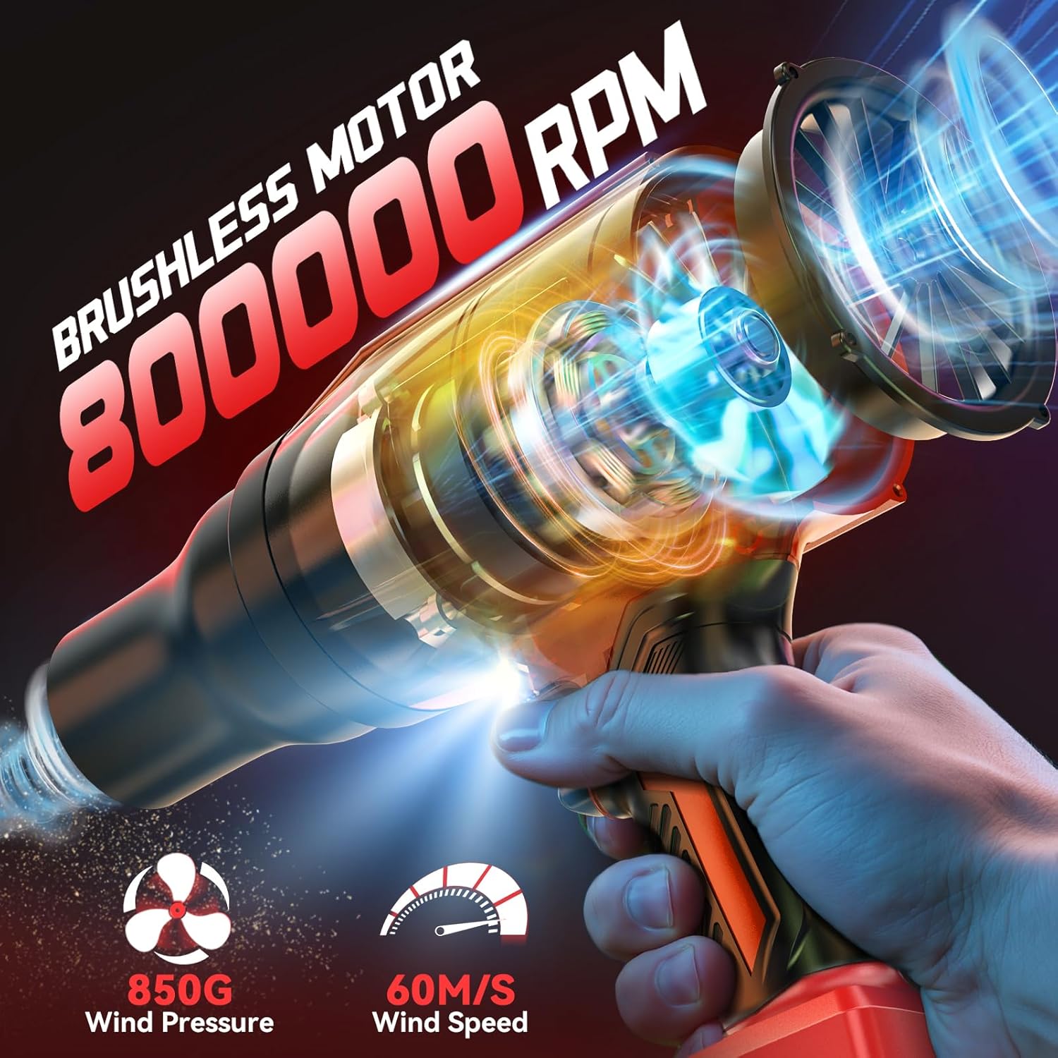 AURIO Cordless Leaf high pressure Blower CF-233