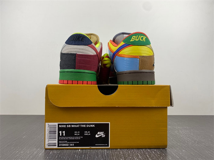 NK SB Dunk Low What the Dunk 318403-141