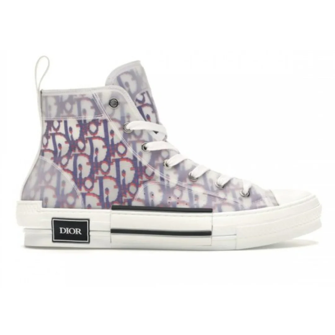 DR B23 League High – Red Blue Oblique