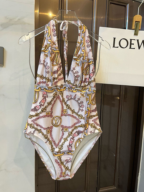 Sexy One-piece halter top Swimsuit YY-925530