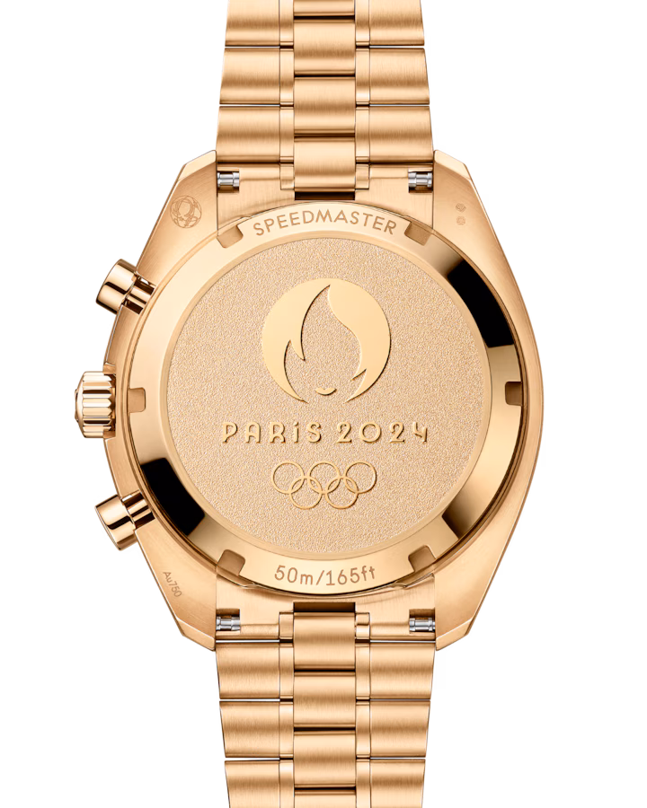 Omega Speedmaster Chronoscope Silver Dial 43mm Moonshine™ 18k Rose Gold Bracelet 522.60.43.51.02.001