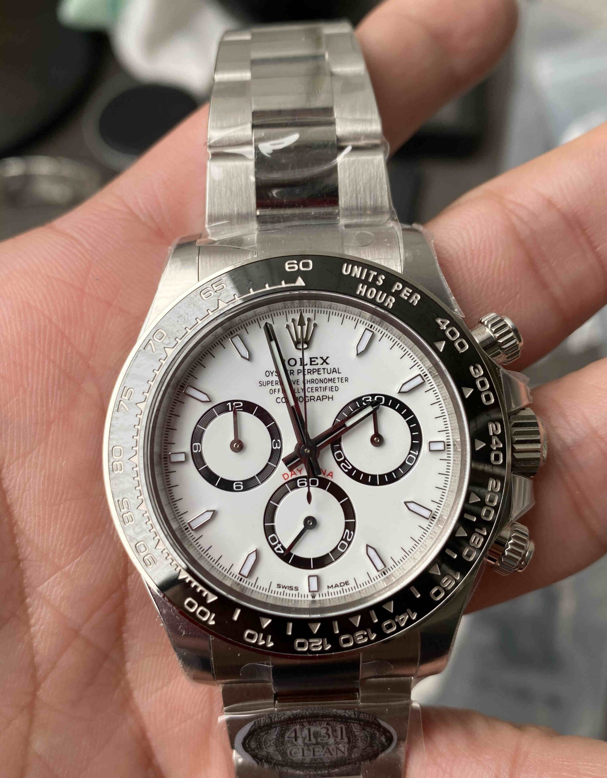 Clean Factory Daytona 126500 – Latest 4131 Daytona Clone
