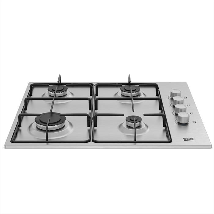 BEKO - Piano cottura a gas HIGG641C3SX 61cm