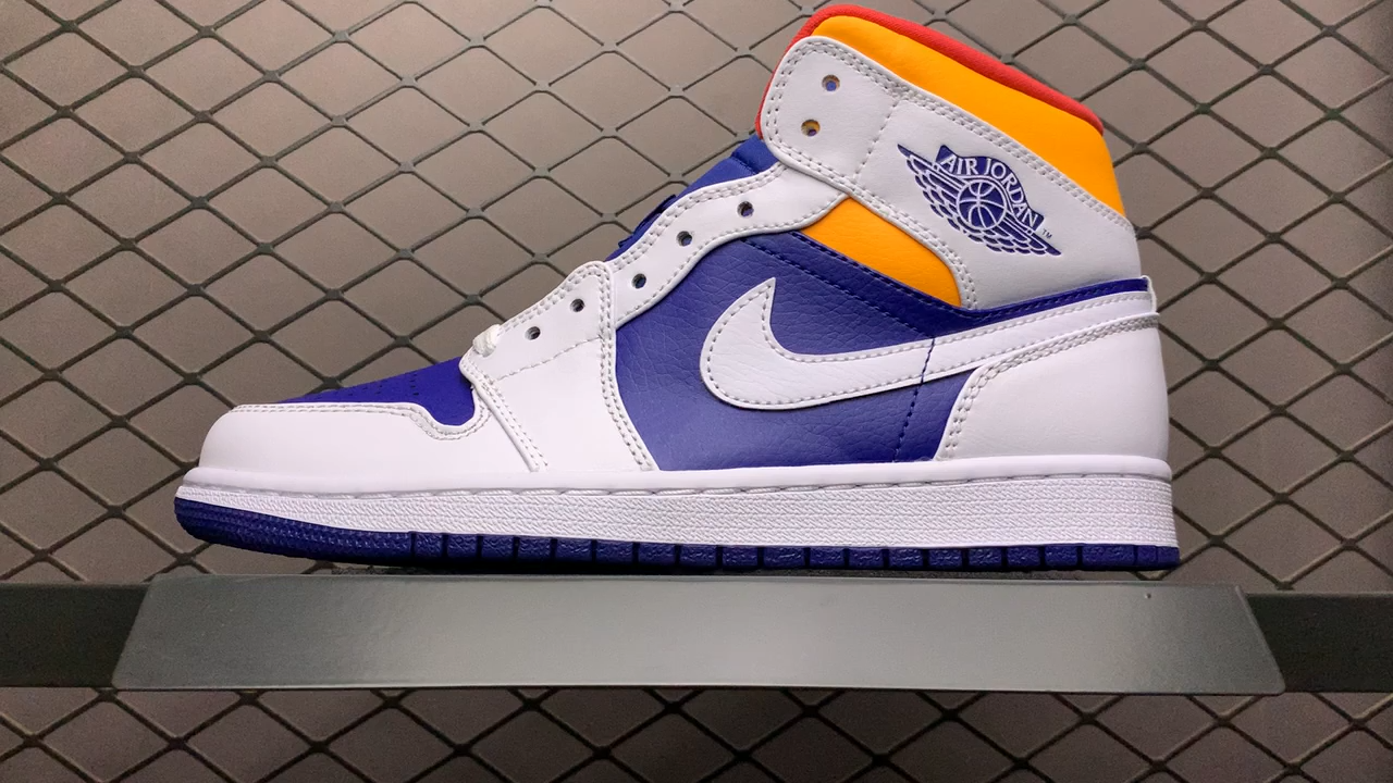 JRD1 Mid Royal Blue Laser Orange 554724-131