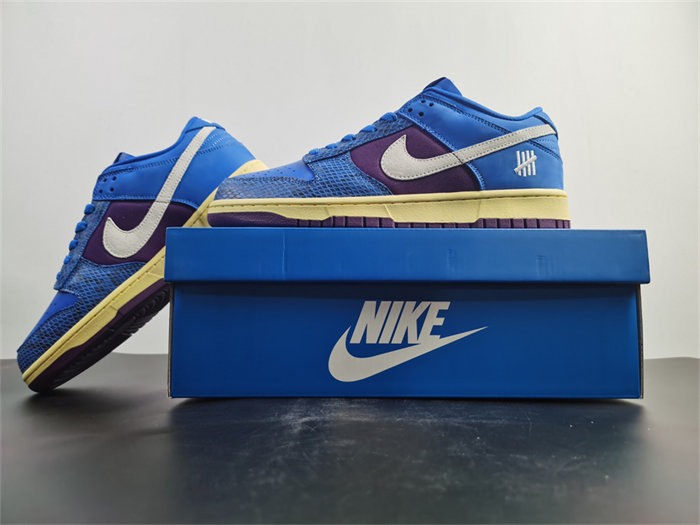 NK Dunk Low Undefeated 5 On It Dunk vs. AF1 DH6508-400