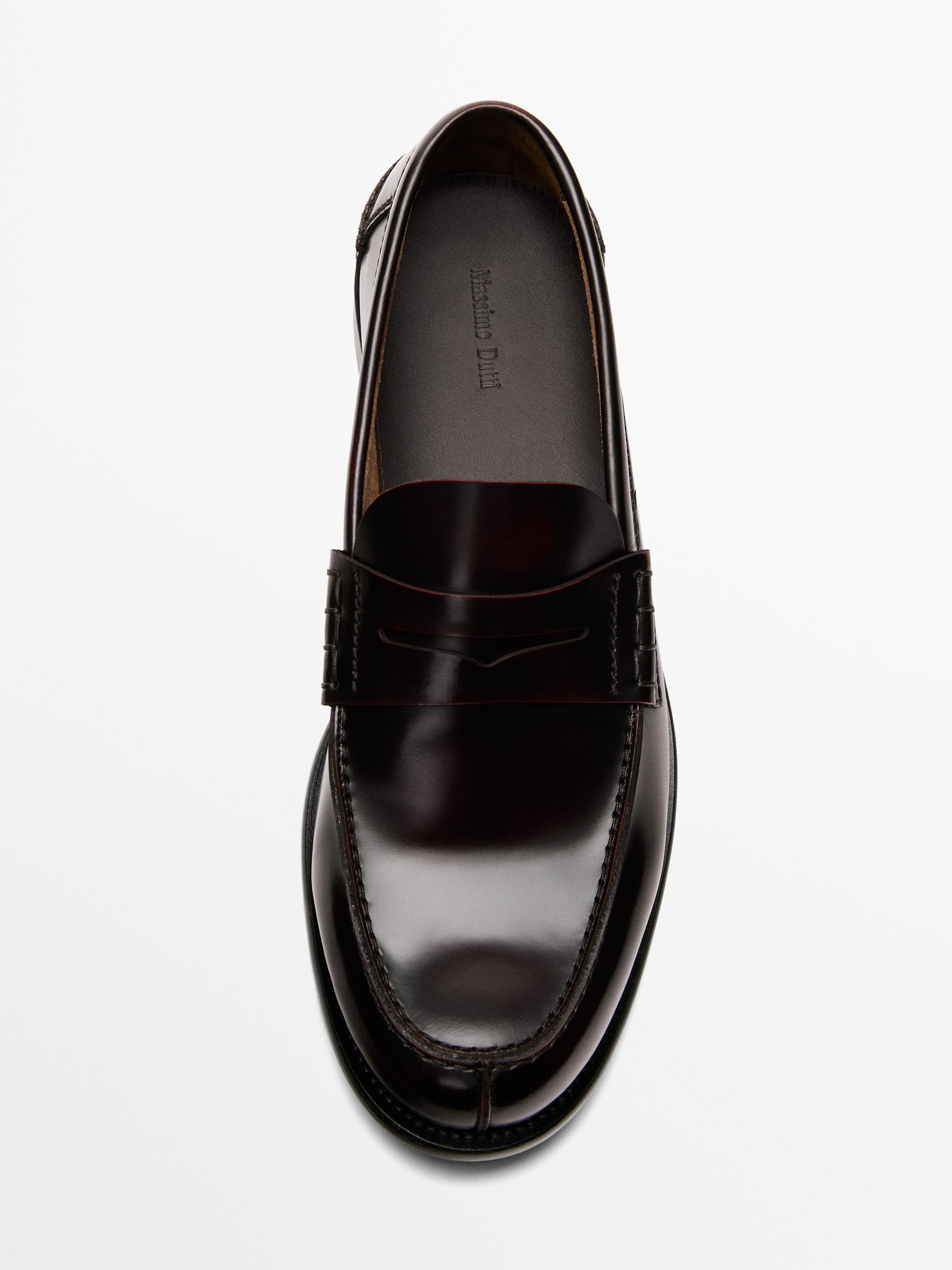 Mocasín piel antifaz