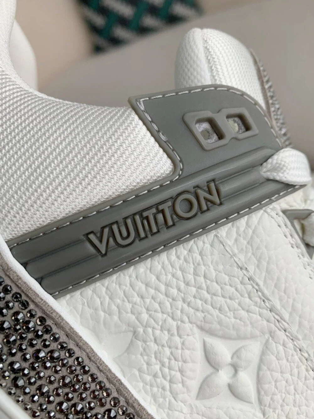 LV  Trainer Sneaker ‘Denim Monogram Grey Diamond’
