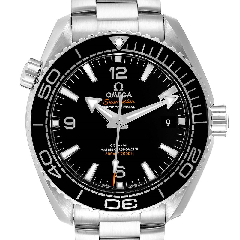 Omega Seamaster Planet Ocean 600M 43.5mm Black Dial Stainless Steel Bracelet 215.30.44.21.01.001