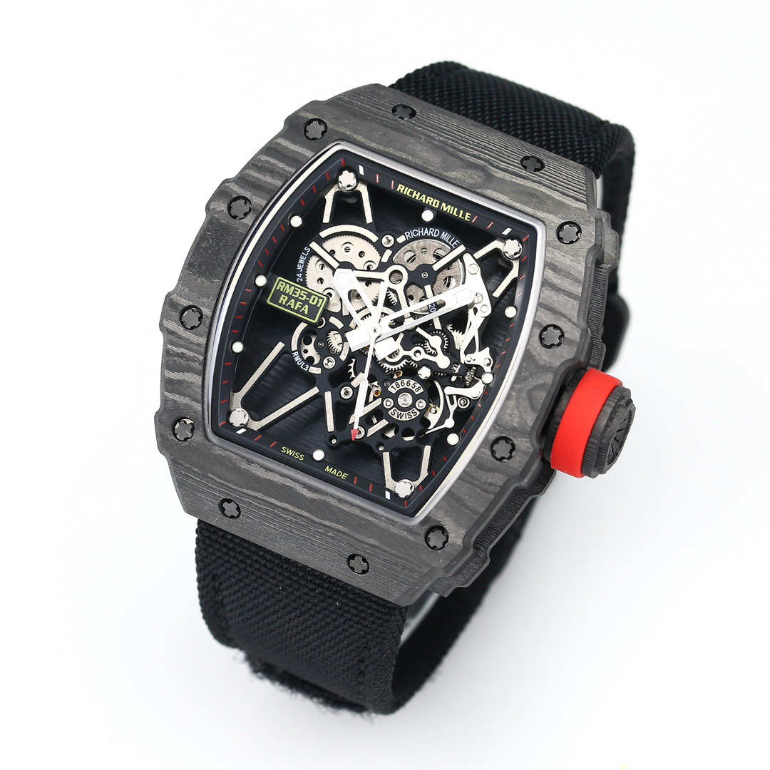 Richard Mille RM 35-01 Replica NTPT Carbon – Rafael Nadal Edition [New Factory]