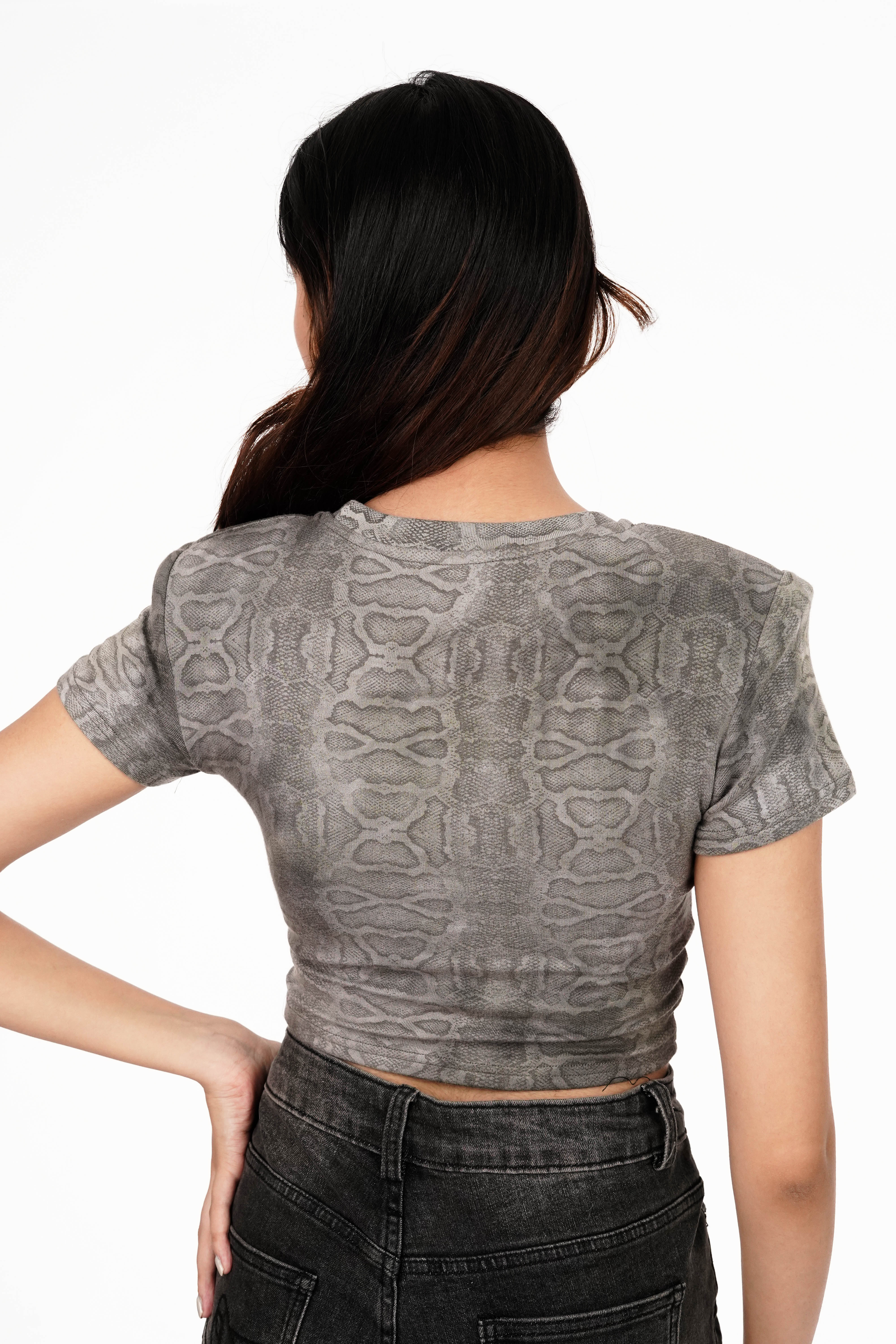 Gray Jay Baby Tee