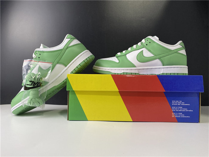 NK SB Dunk Low Green Tender powder CU1726-188