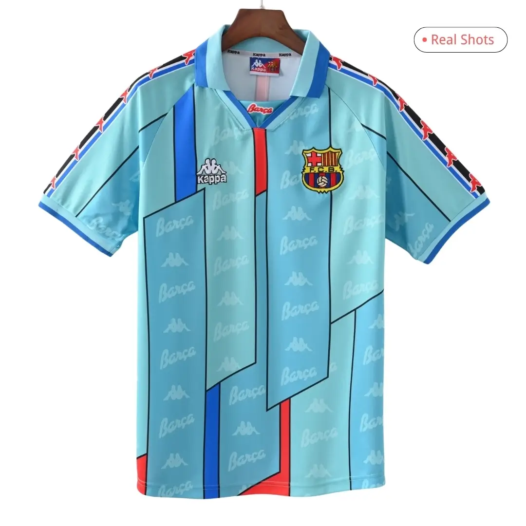 RONALDO #9 Barcelona 1996/97 Retro Away Soccer Jersey