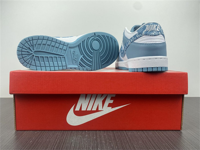 NK Dunk Low Essential Paisley Pack Worn Blue DH4401-101