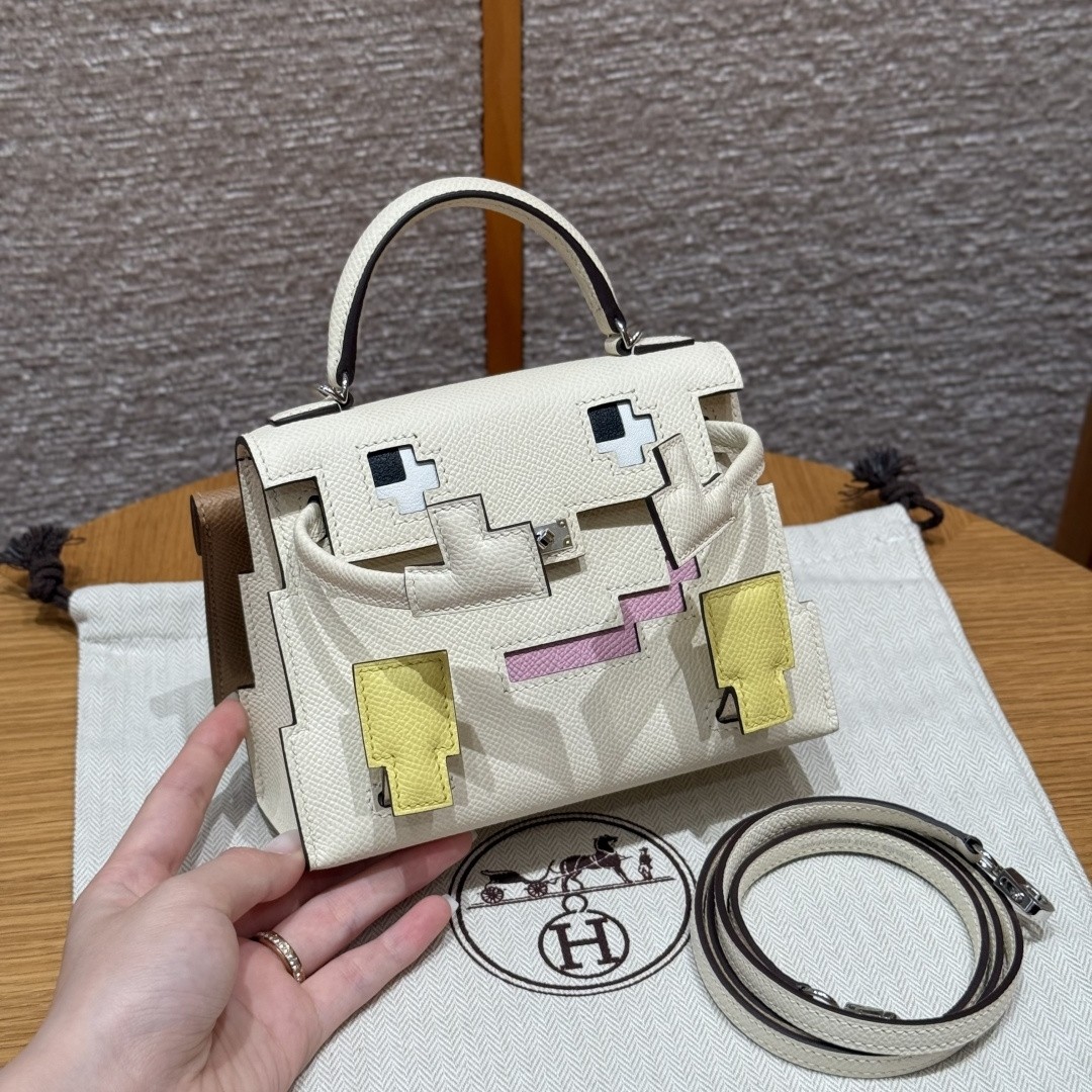 Herms Kelly Doll Picto 18x8x13cm（Multiple colors）