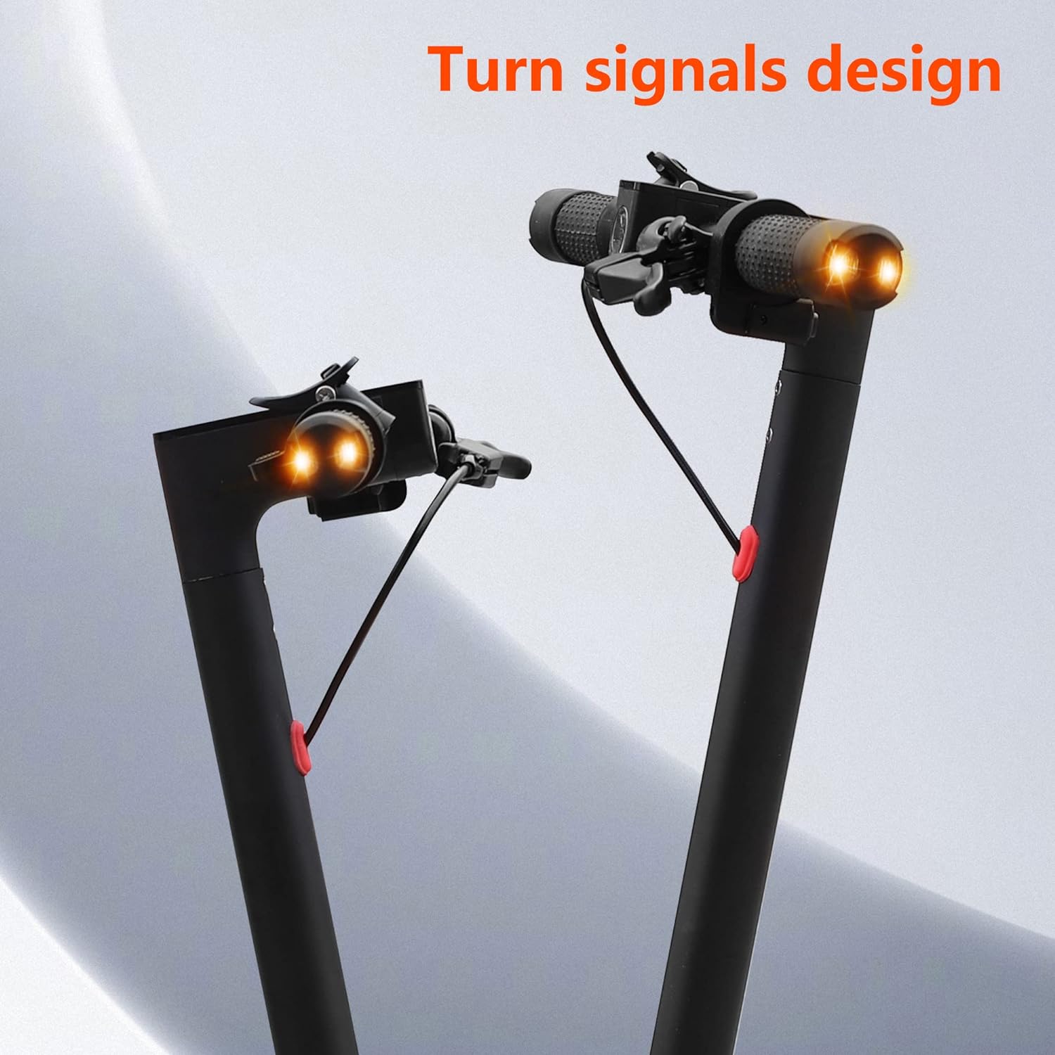 AOVOPRO AP07 Electric Scooter 350W Dual Suspension Turn Signals Foldable-US