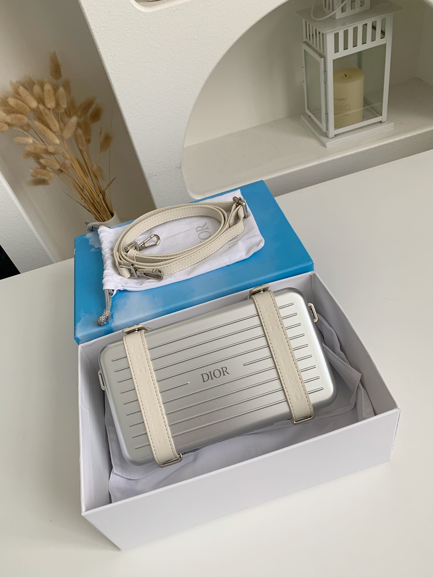 Rimowa x DR Small suitcase bag Size：13*20*6.5cm
