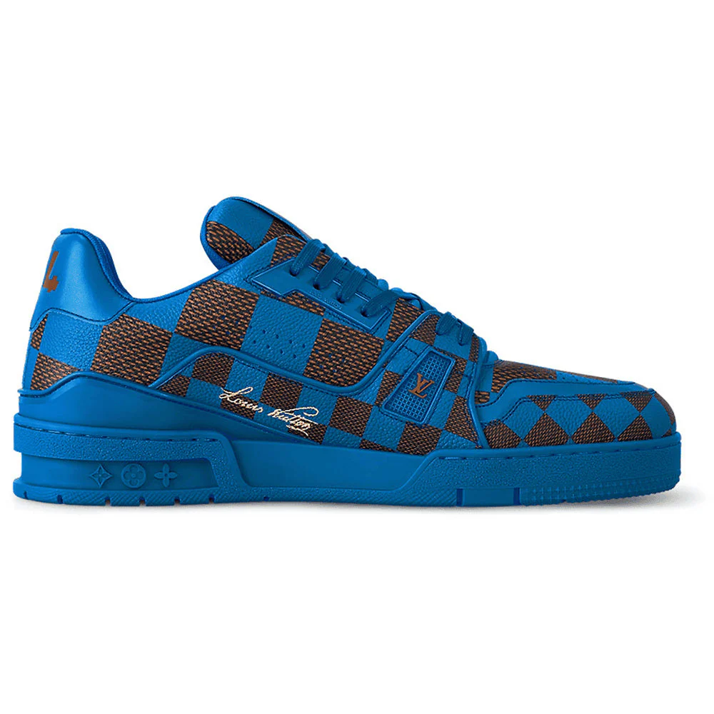Lois Vuton LV Trainer Sneaker DarkBlue