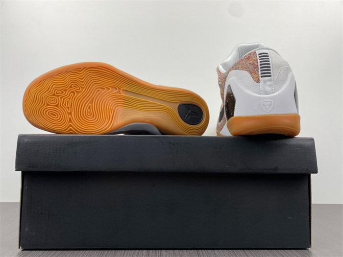NK Kobe 9 Elite Premium Low HTM Milan White Multi-Color 698595-109