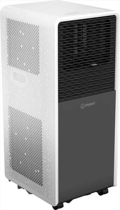 INDESIT - Condizionatore Portatile PAI29COW 9K BTU/H-Nero, Bianco